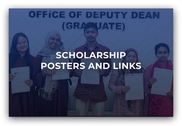 Scholarship poster and links